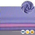 Modern clothing stof polyester check pattern wholesale shirting fabric and textiles for clothing